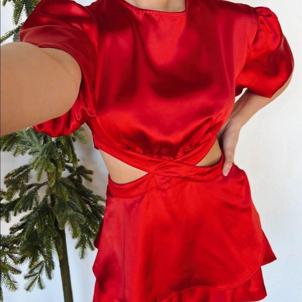 COPY - Vestique silk mini dress